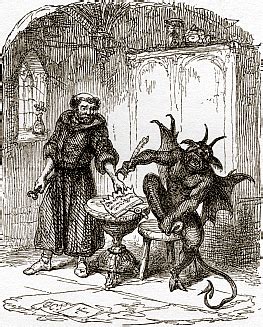 St Dunstan: The saint who put horseshoes on the devil’s hooves.